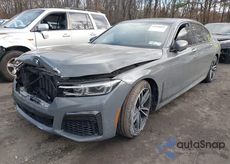2020 BMW 750I xDrive from USA, damaged, VIN WBA7U2C07LGJ59780